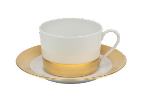 Danielle Gold Teacup and Saucer